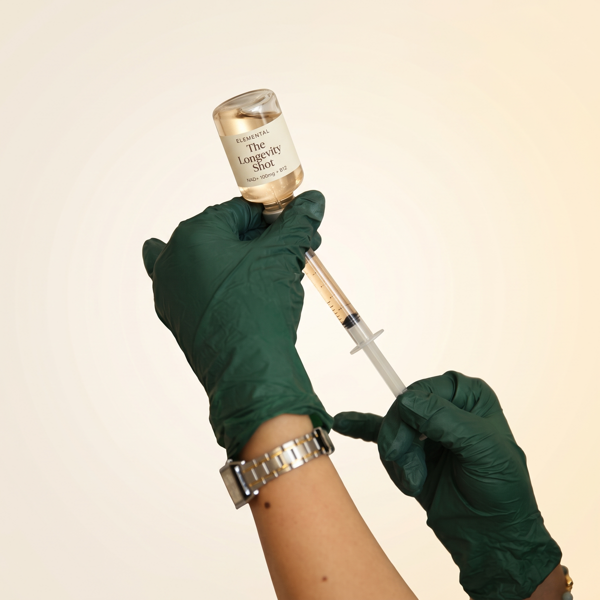 The Longevity Shot (NAD+ 100 mg + B12)