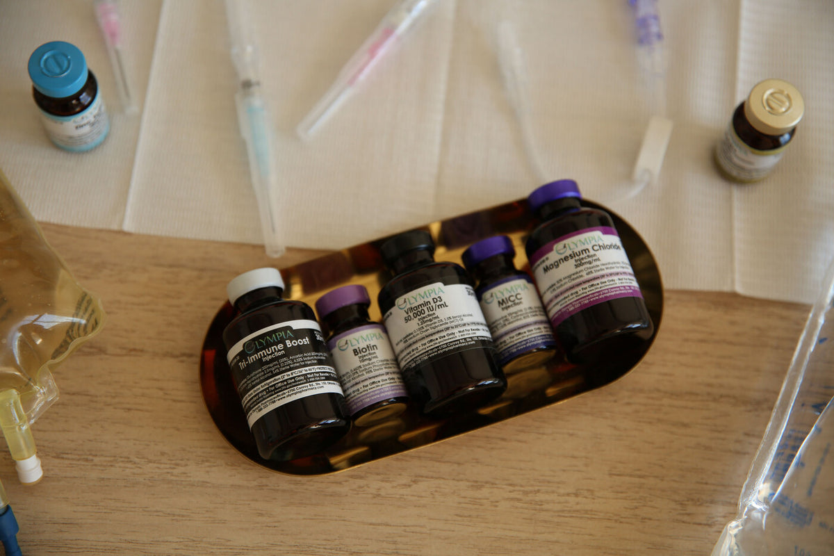 Peptide therapy vial prepared for an Elemental patient protocol